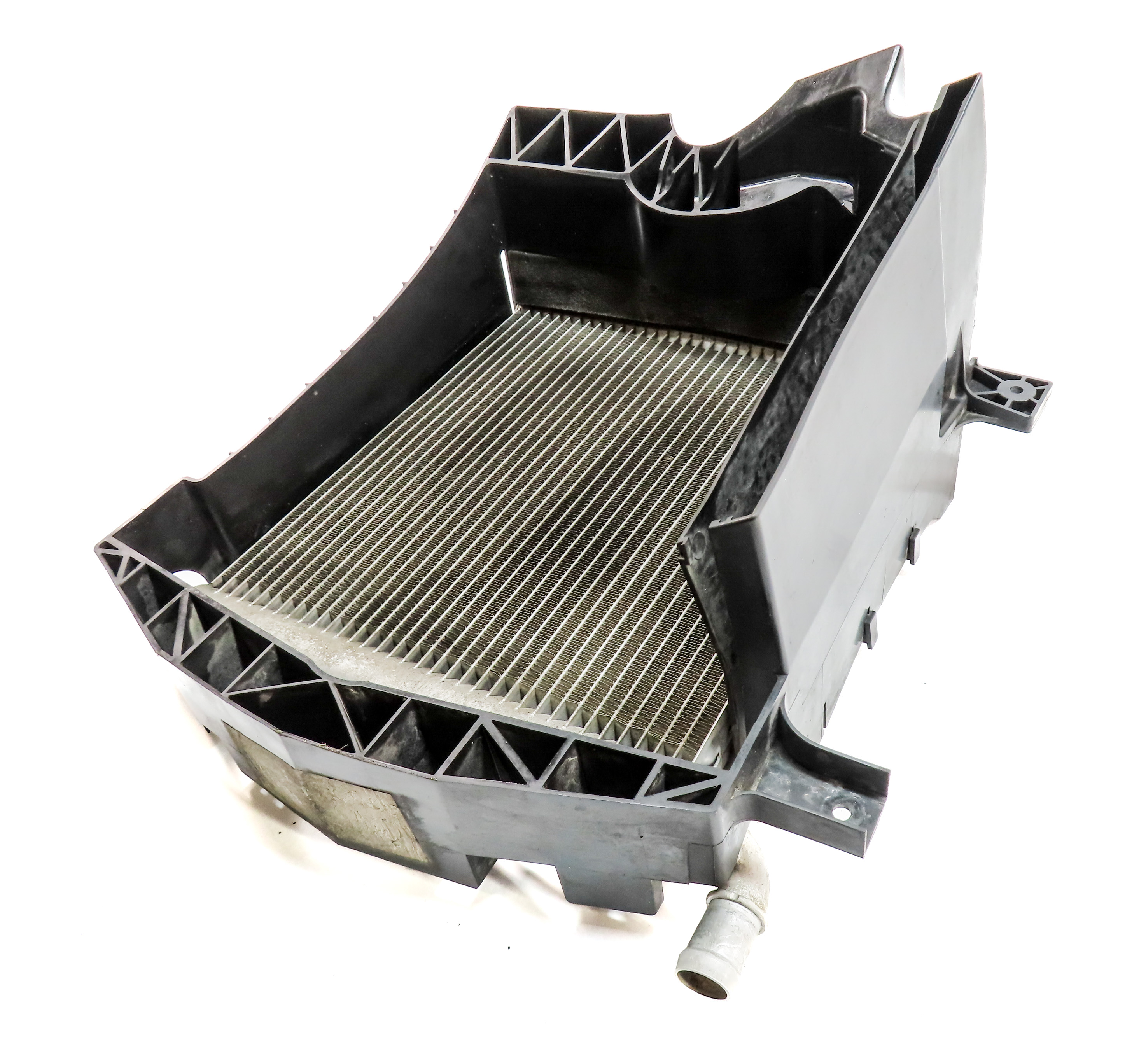 13-20 ROVER SPORT DISCOVERY (L405 L462 L494) LEFT AUXILIARY RADIATOR & BRACKET — exact item pictured